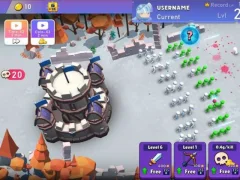 Mchezo Stickman Guys Defense online