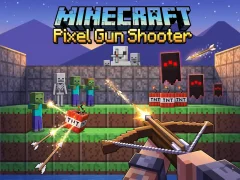 Mchezo Minecraft Pixel Gun Shooter online