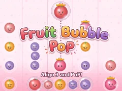 Mchezo Fruit Bubble Pop online