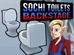Mchezo Sochi Toilets : Backstage online