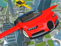 Mchezo Flying Car Driving Simulator online