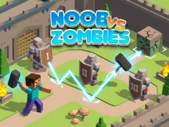Mchezo Noob vs Zombies online