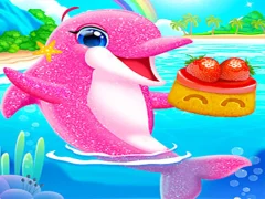 Mchezo My Twin Dolphin Baby Care online