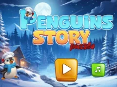 Mchezo Penguins Story Puzzle online