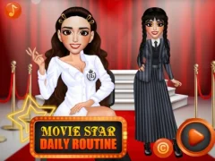 Mchezo Movie Star Daily Routine online