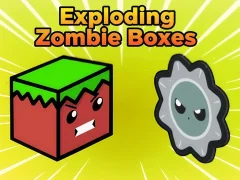 Mchezo Exploding Zombie Boxes online