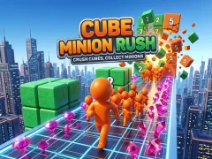 Mchezo Cube Minion Rush online