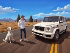 Mchezo G Wagon City Driver online