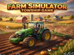 Mchezo Farm Simulator Township Game online