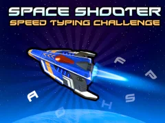 Mchezo Space Shooter: Speed Typing Challenge online