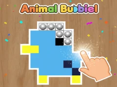 Mchezo Animal Bubble Pixel online
