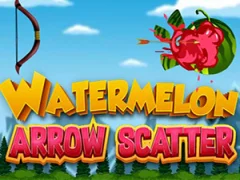 Mchezo Watermelon Arrow Scatter online