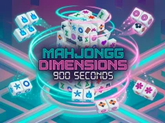 Mchezo Mahjongg Dimensions 900 seconds online