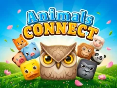 Mchezo Animals Connect online