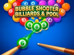 Mchezo Bubble Shooter Billiards & Pool online