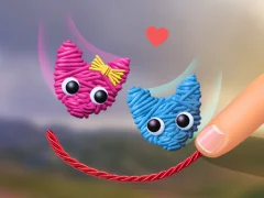 Mchezo Love Cats Rope online