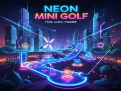 Mchezo Neon Mini Golf online