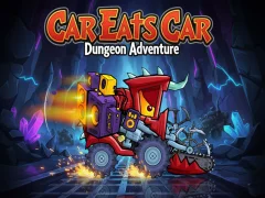 Mchezo Car Eats Car: Dungeon Adventure online