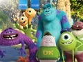 Mchezo Monsters University Tic-Tac-Throw online