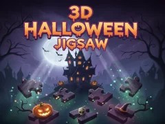 Mchezo 3D Halloween Jigsaw online