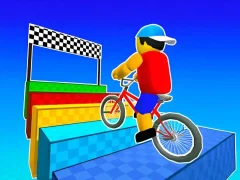 Mchezo Obby On a Bike online