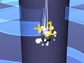 Mchezo Spooky Helix Ball online