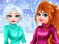 Mchezo Sisters Winter Holiday Drama online