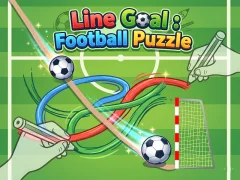 Mchezo Line Goal : Football Puzzle online