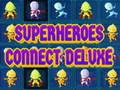 Mchezo Superheroes Connect Deluxe online