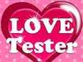 Mchezo Love Tester online