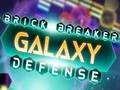 Mchezo Brick Breaker Galaxy Defense online