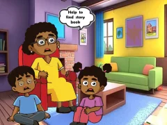 Mchezo Kids Ready To Granny Story online