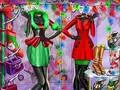 Mchezo Xmas shopping window online