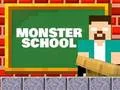 Mchezo Monster School: Roller Coaster & Parkour online