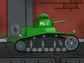 Mchezo Tanks 2D: Tank Wars online