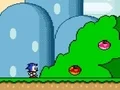 Mchezo Sonic in Super Mario World online