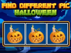 Mchezo Find Different Pic Halloween online