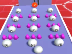 Mchezo Ball Run 2048 online