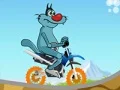 Mchezo Oggy And The Cockroaches Bike online