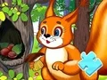 Mchezo Jigsaw Puzzle: Squirrel Hide Food online