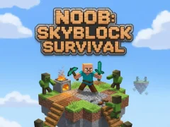 Mchezo Noob: Skyblock Survival online