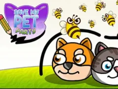 Mchezo Save My Pet Party online