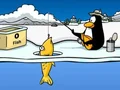 Mchezo Club Penguin: Ice Fishing online
