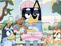 Mchezo Jigsaw Puzzle: Bluey Play Time online