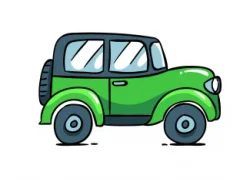 Mchezo Cartoon Cars Spot The Difference online