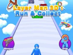 Mchezo Layer Man 3d Run Collect online