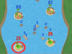 Mchezo Battle For The Islands online