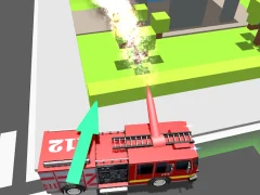 Mchezo Fire Truck Rescue Driving online