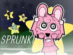 Mchezo Sprunki Night Time 2 online