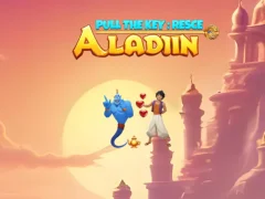 Mchezo Pull The Key Rescue Aladin online